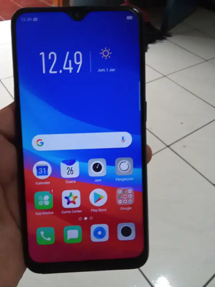 Oppo A5S ram 3/32 hp masih orian