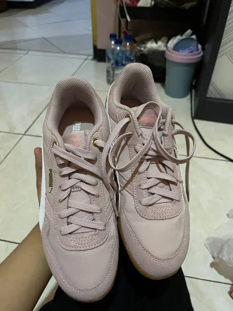 puma bella donna nylon pink size 37