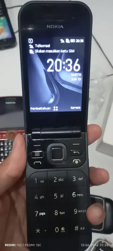 Dijual Hp Nokia 2720 flip dusbox normal fungsi sinyal all operator pm