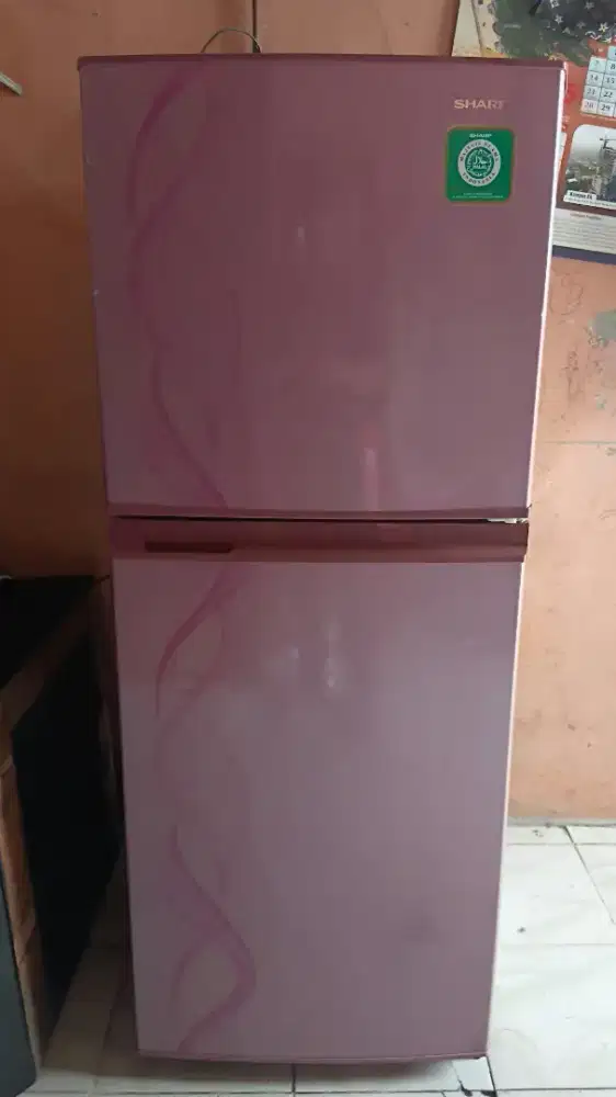 Kulkas Sharp Sakura 2 Pintu Mulus