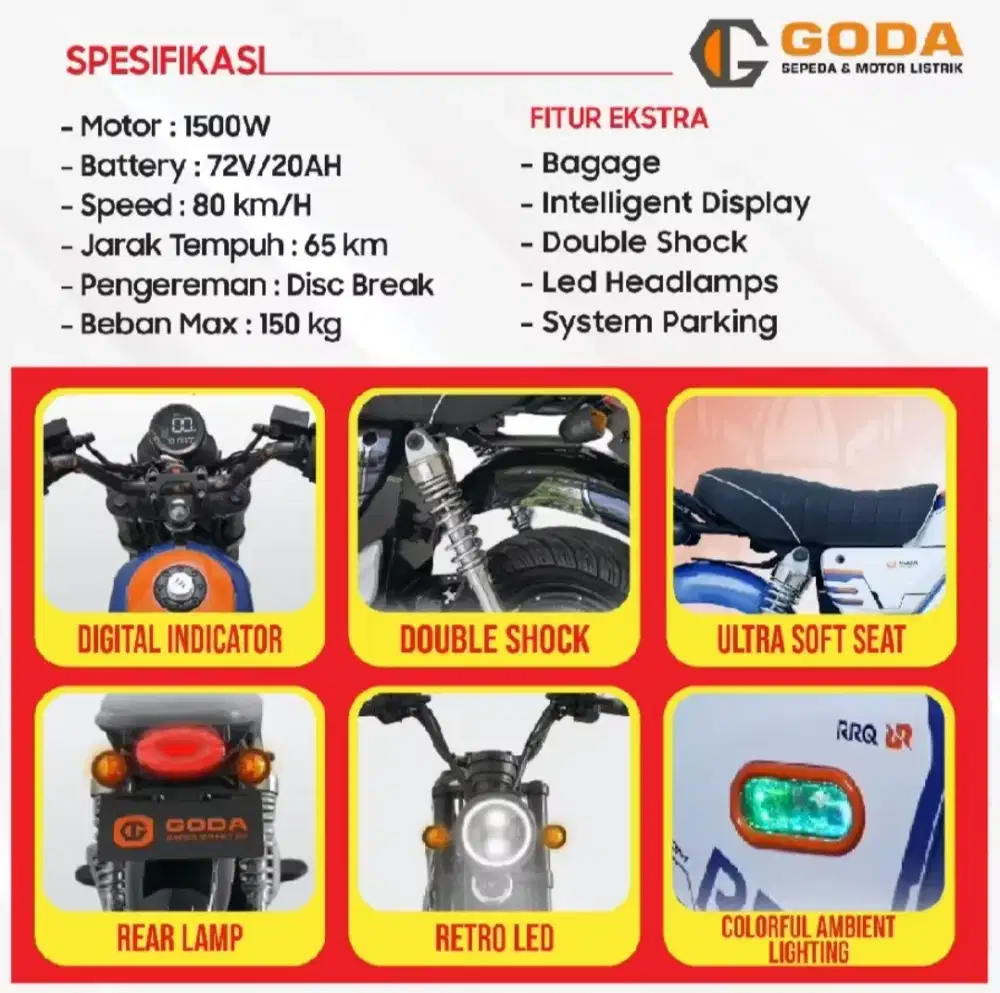 Motor Listrik Goda 199 max