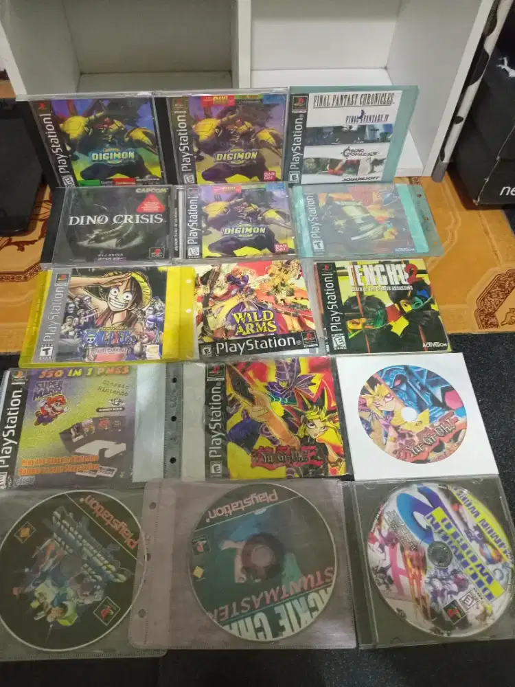 Jual kaset ps1 borongan