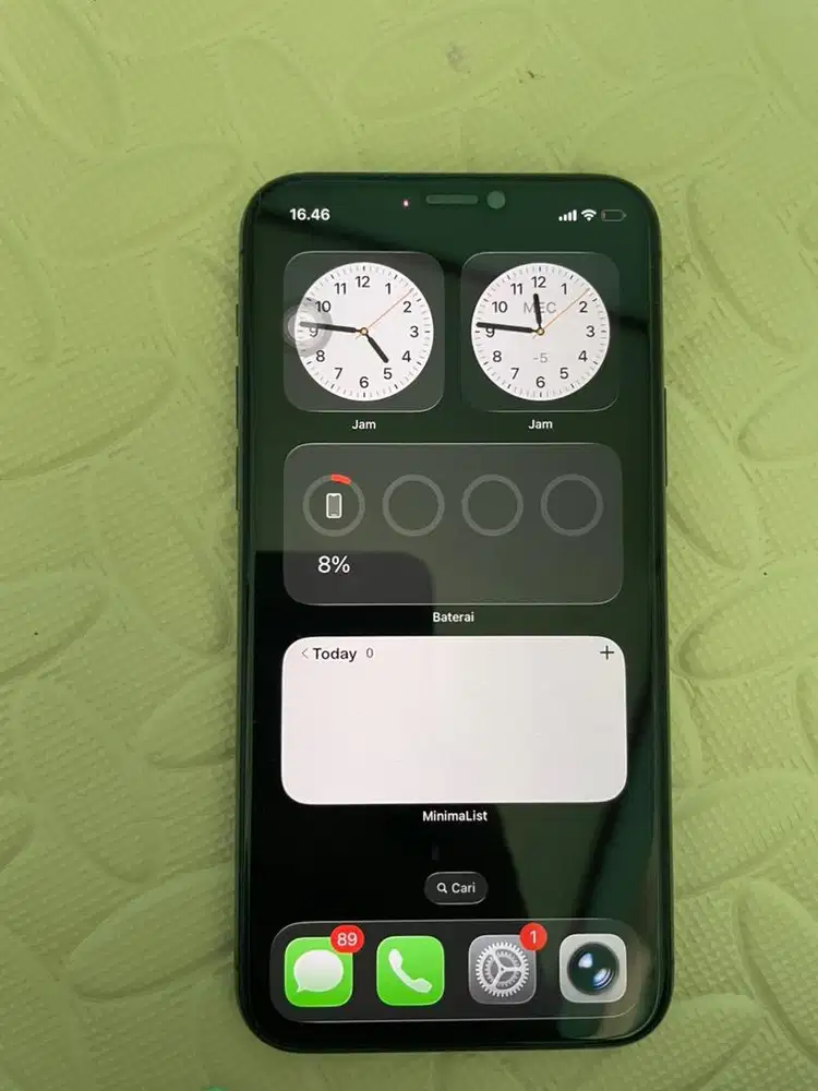 Iphone 11 Pro, Mulus, all ori, signal permanen, Pemakaian pribadi