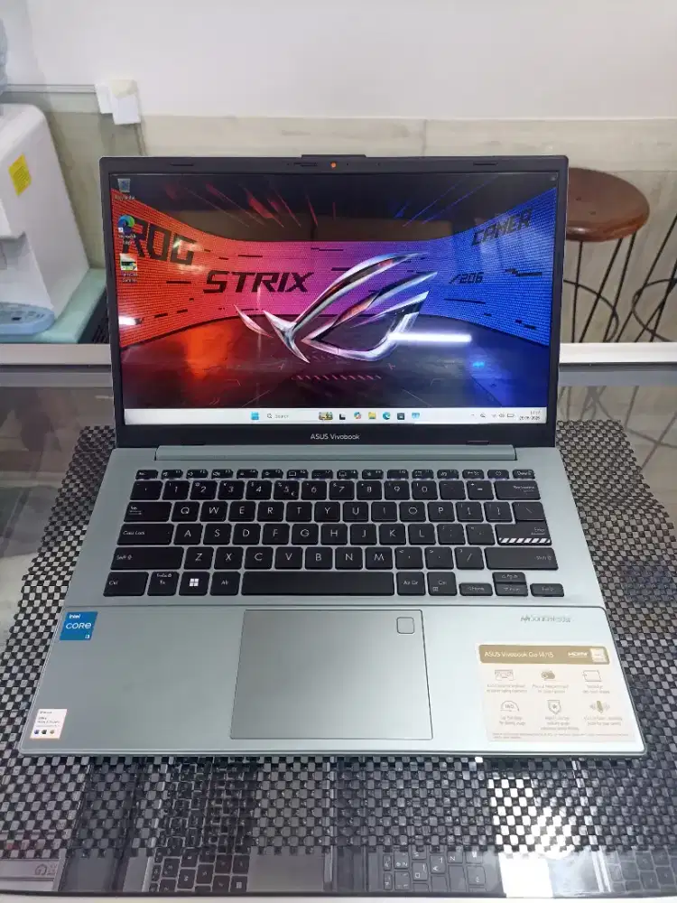Dijual Asus Vivobook Go 14 E1404GA-FHD i3-N305 8/512 warranty On 11/27