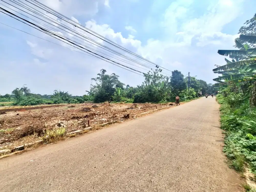 Dijual Tanah Kvaling 1,8 Jt-an/m2, Hanya 10 Menit ke Stasiun Jatake
