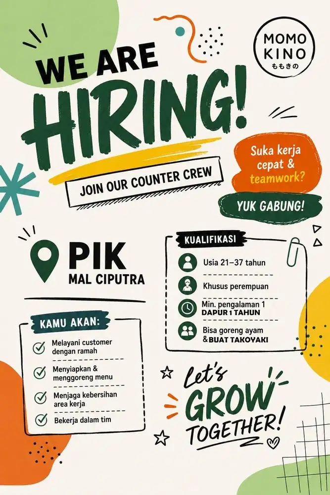 CREW BOOTH SERABUTAN
