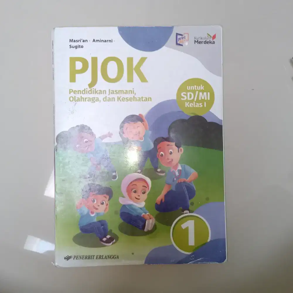 Buku sekolah pjok kelas 1 sd