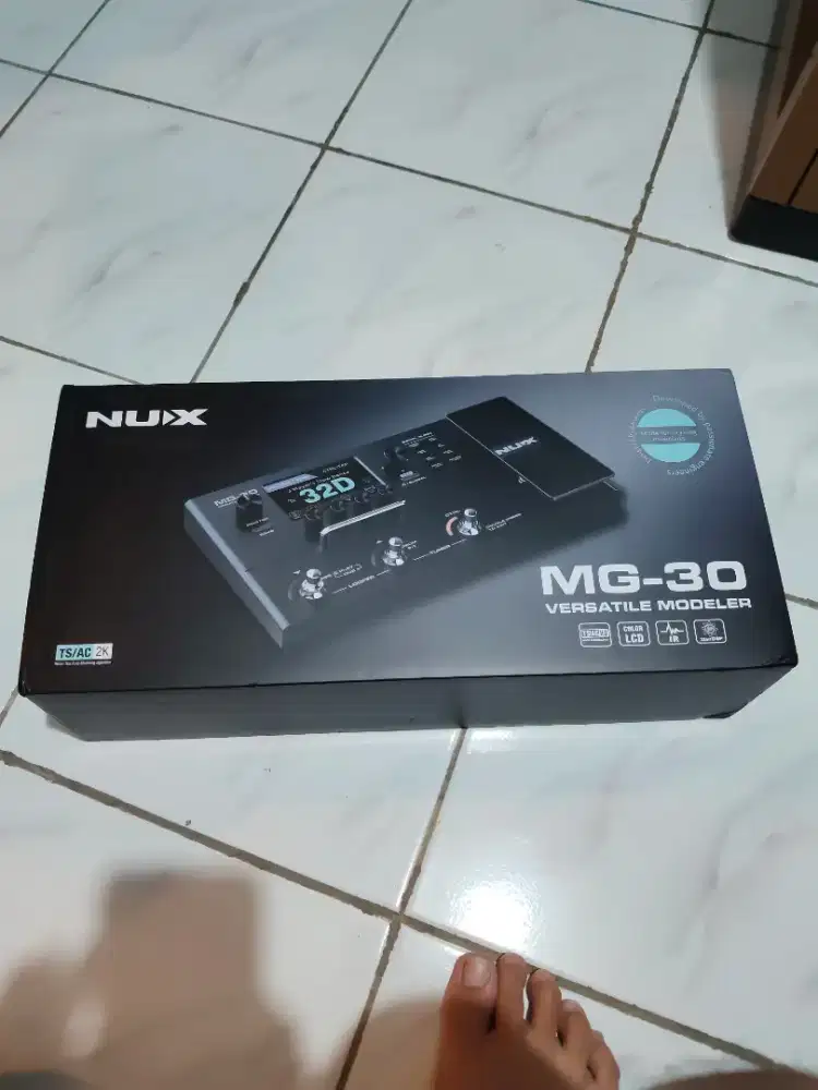 NUX MG-30 Amp Modeler & IR Loader | Multi Efek Gitar Premium