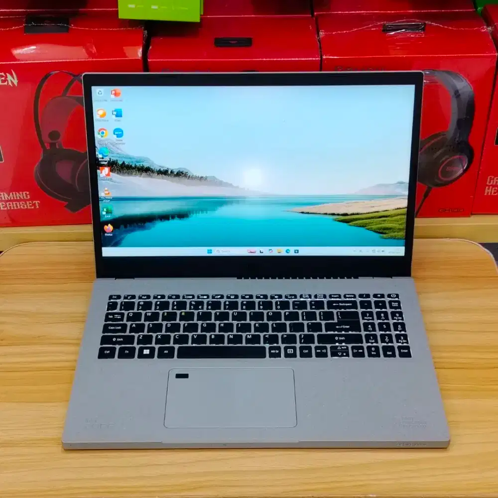 Laptop Aesthetic Acer Vero AV15 Core i5-11th  8/512GB Bagus Siap Pakai