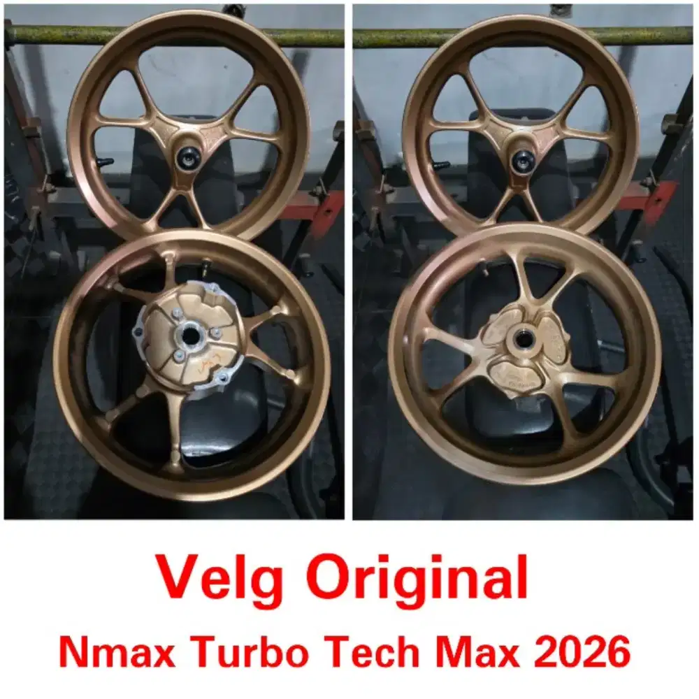 velg orisinil nmax turbo techmax 2026 sepasang