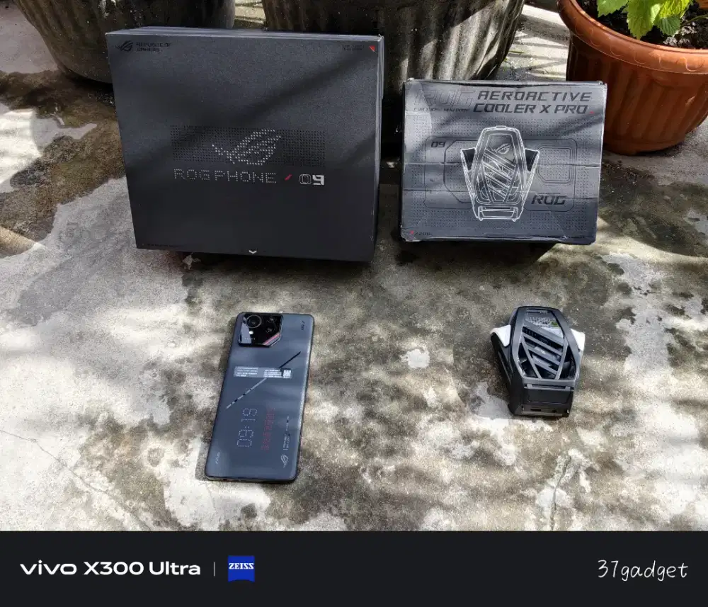 Asus ROG 9 Pro 5G 16/512 Garansi Resmi Januari 2027 + AeroCooler X Pro