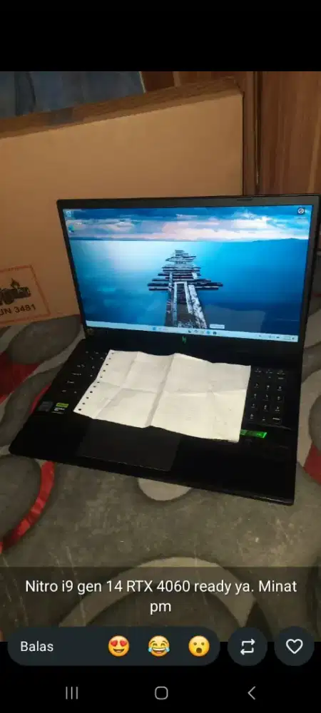 Jual laptop banyak merek dan series