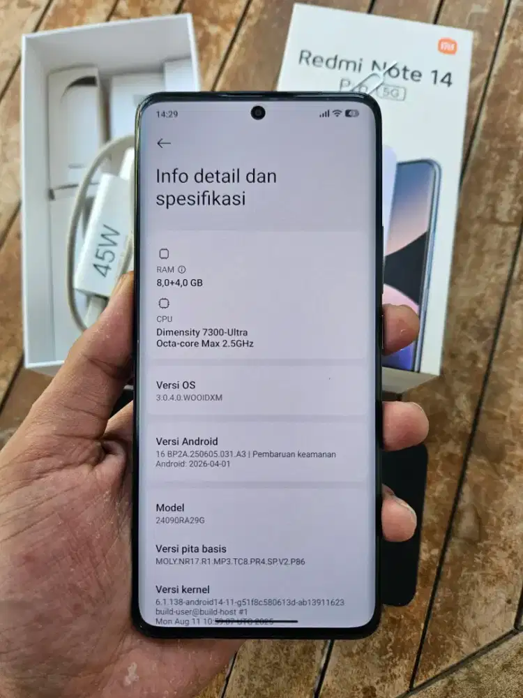 Redmi note 14 pro 5g 8/256