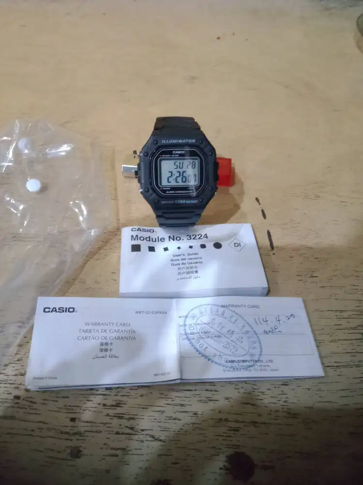Casio W-218H Original