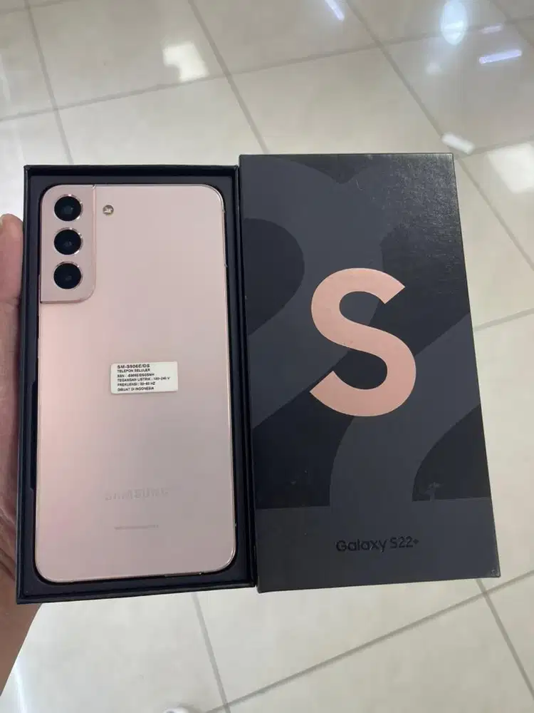 Samsung S22 plus 5G ram 8/256 resmi sein