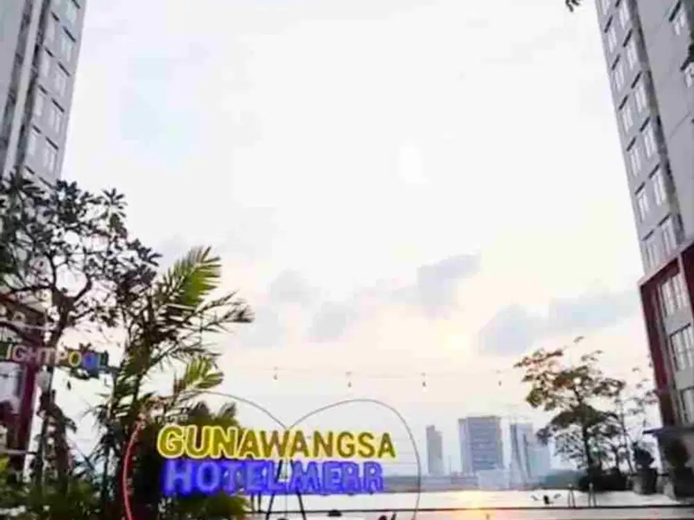 Apartemen 2 Bed Siap Huni Furnished View Pool di Gunawangsa Merr Surabaya Dekat Merr dan Aneka Kampus