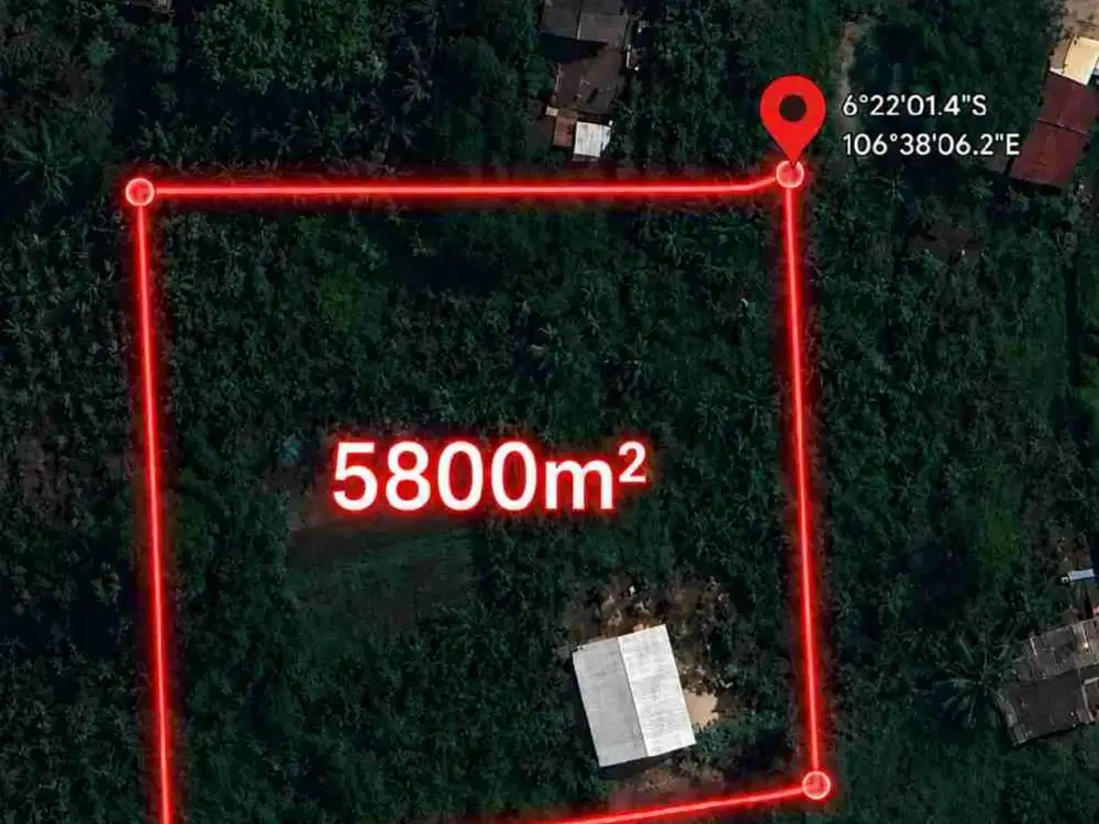 Dijual Tanah harga murah dekat Cisauk-BSD