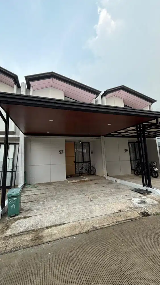 Pemasangan kanopi minimalis