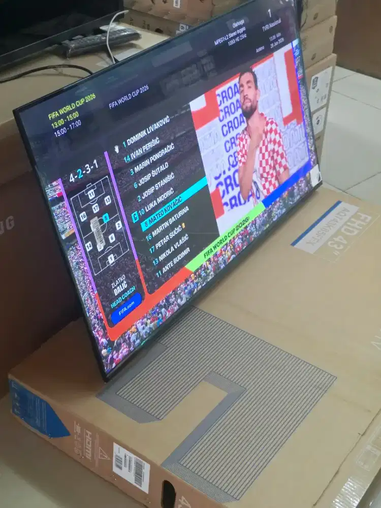 Kredit tv android Aqua 43 inc tanpa dp