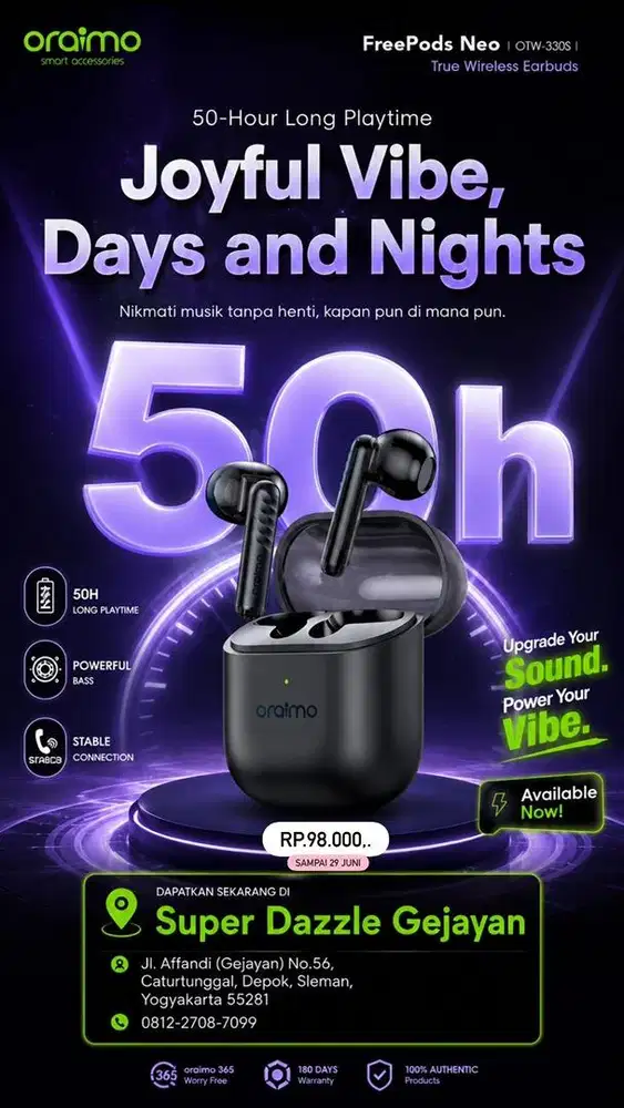 TWS Oraimo Freepods Neo OTW-330S