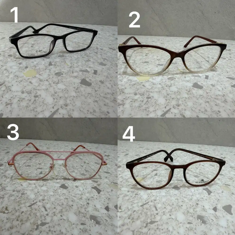 SALE Kacamata Fashion Import Kekinian Clear