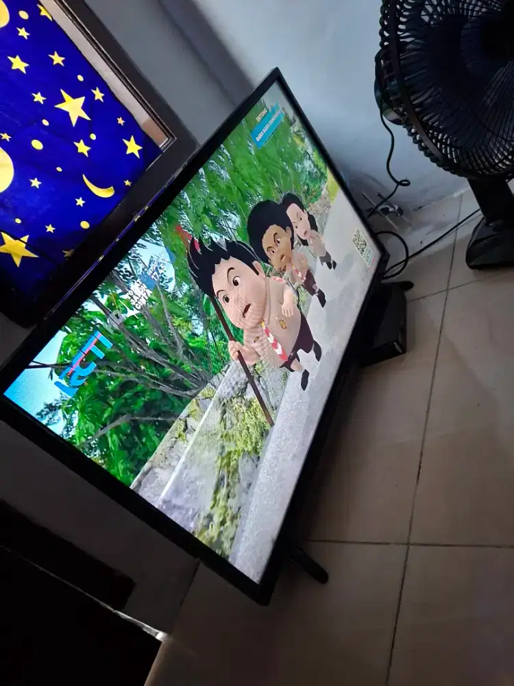 Tv Philips 32+ STB +Antena tinggal tonton