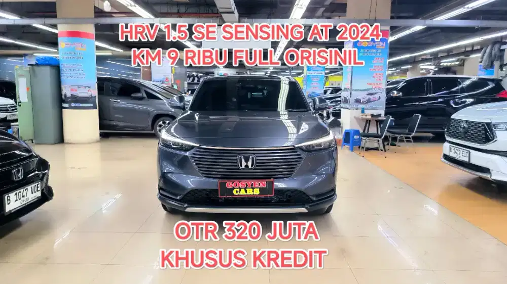KM 9 ribu HONDA HRV 1.5 SE SENSING AT 2024 FULL ORISINIL