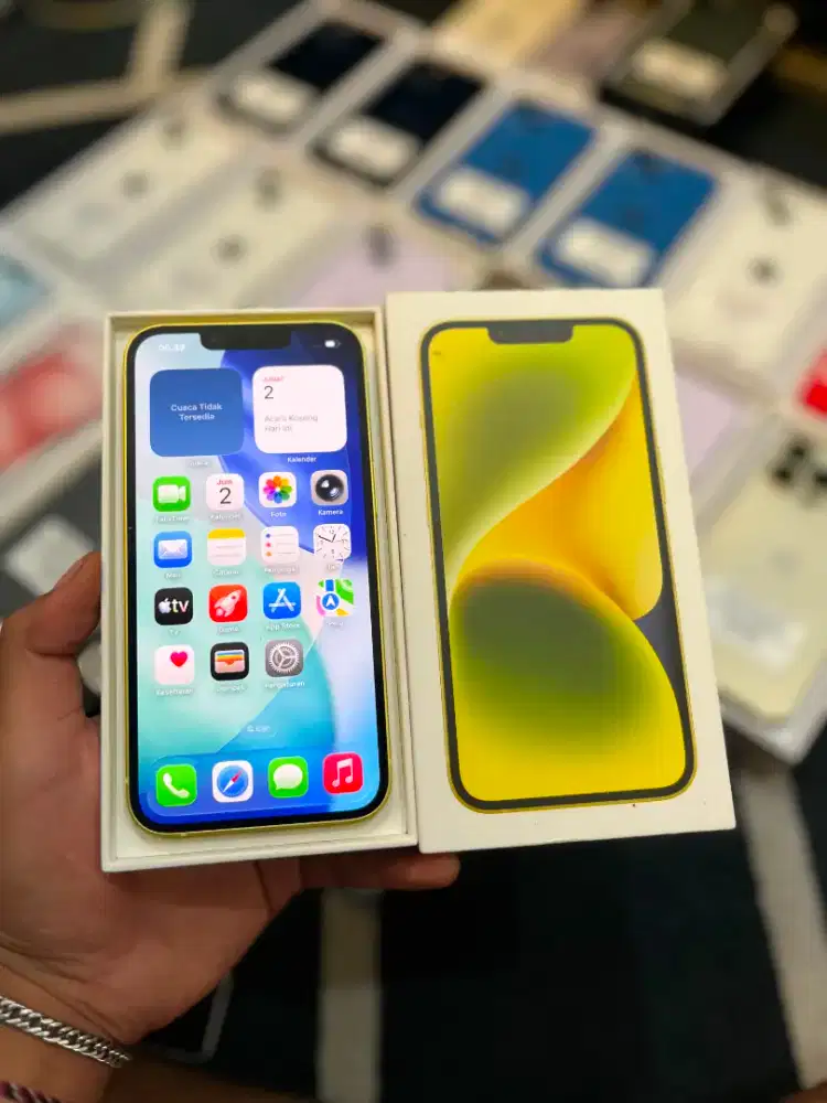 Iphone 14 128gb ibox fullset original nominus like new