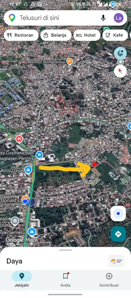 DIJUAL TANAH  Di Perumahan Depag Makassar
