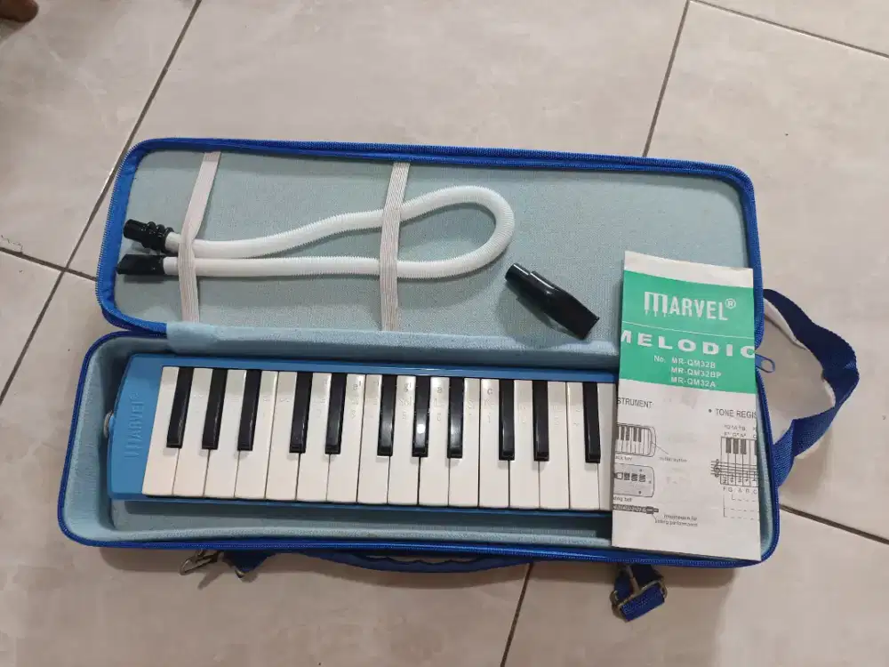 Pianika merk Marvel bekas,kondisi masih bagus