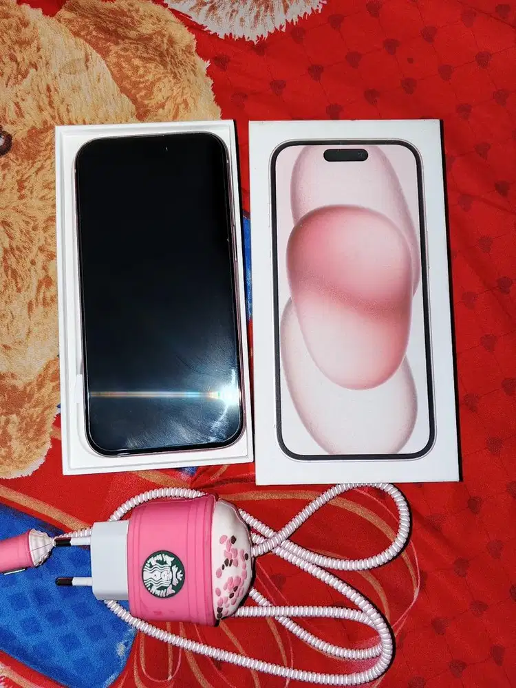 Jual HP IPHONE 15 BASIC PINK