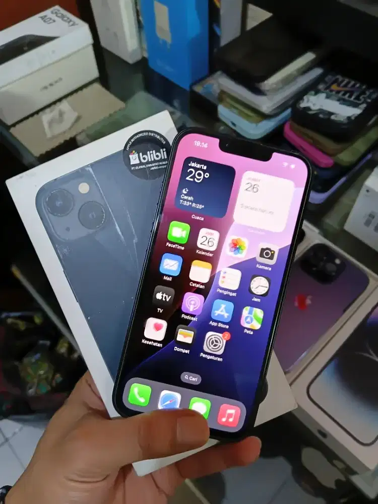 Iphone13 128gb ibox fullset orginal