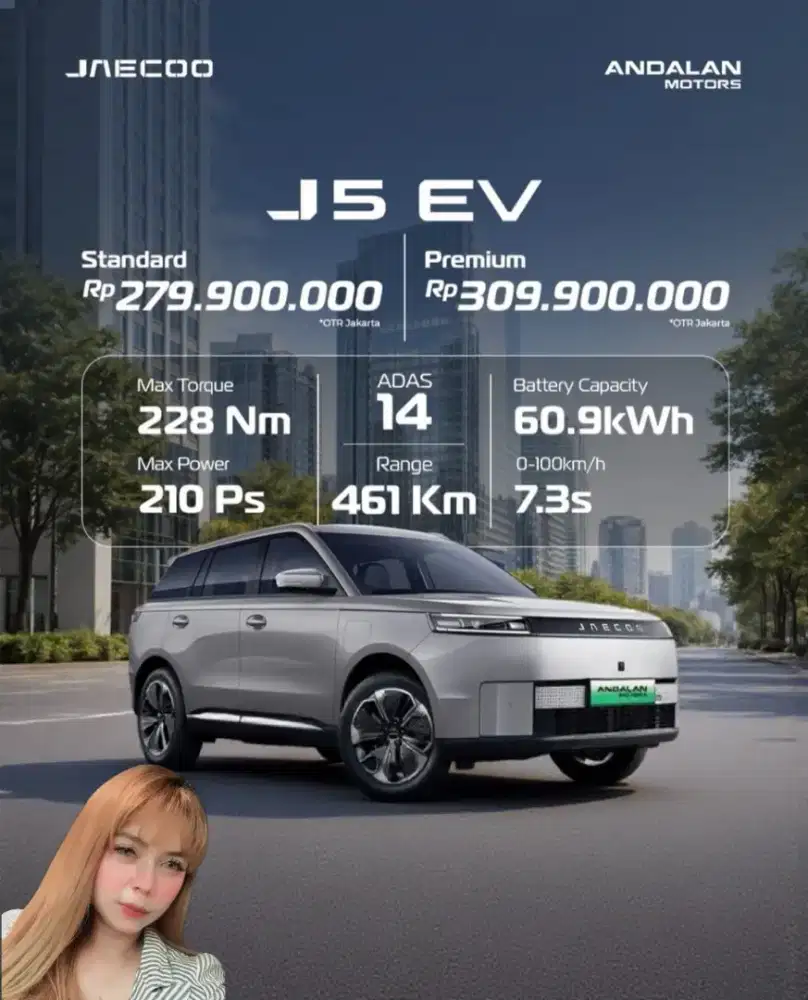 Jaecoo J5 EV Premium 2026