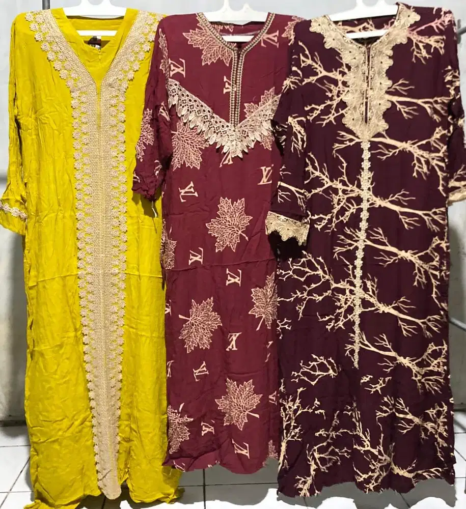 Gamis Renda || Longdress Renda || Gamis Arab