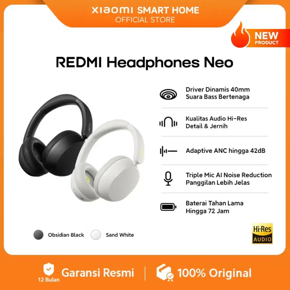 Headphone neo Redmi baru