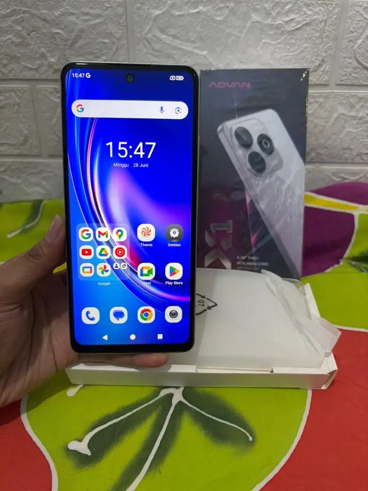 Advan X1 MTK Helio G100 Ram 8/128GB