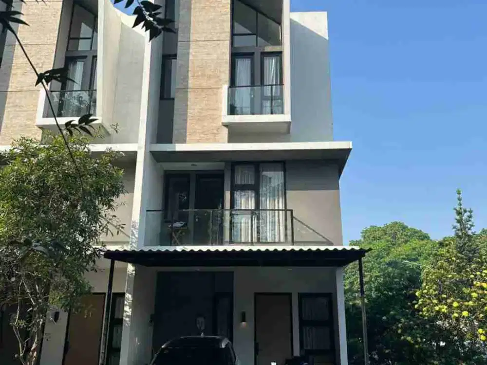 Dijual rumah hook semi furnished di  Provence suite