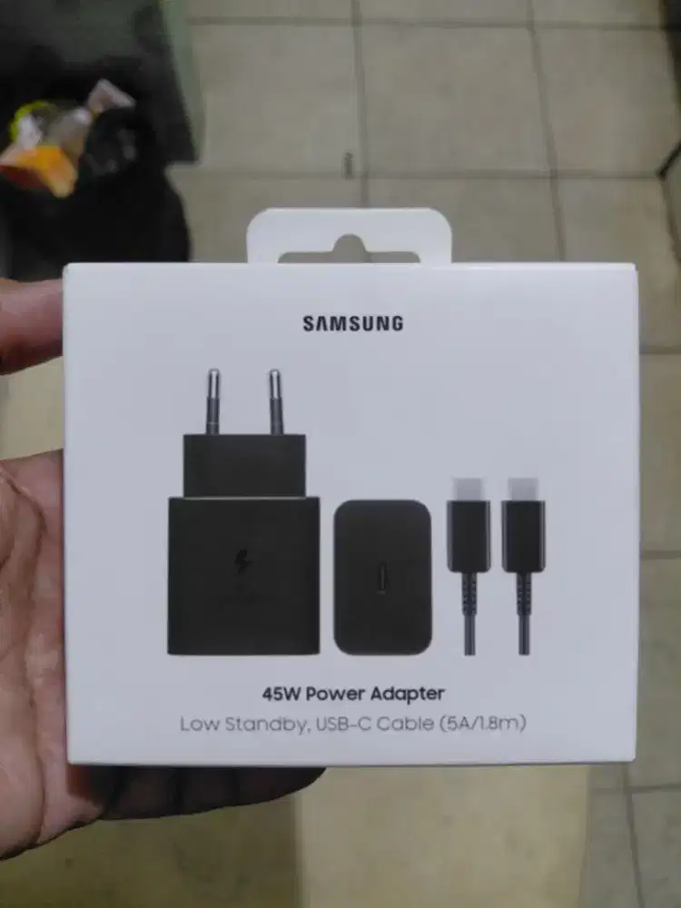 Charger 45watt Original Samsung Baru Segel