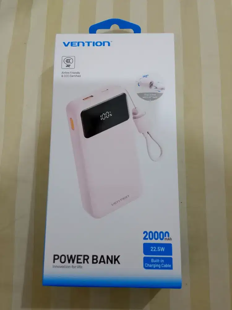 Powerbank vention 20.000mAh