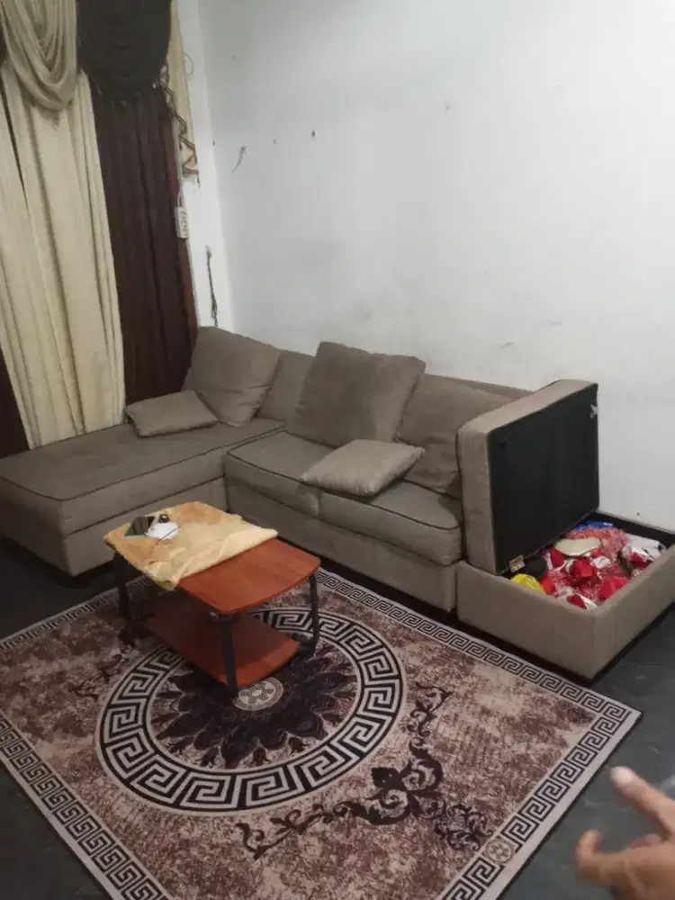 Sofa kanvas  duduk L