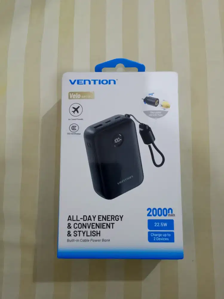 Powerbank vention 20.000mAh CCC