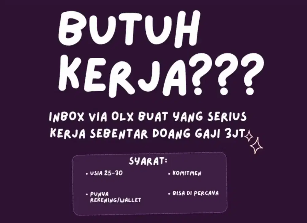 Selama iklan masih ada Lokerr tersedia
