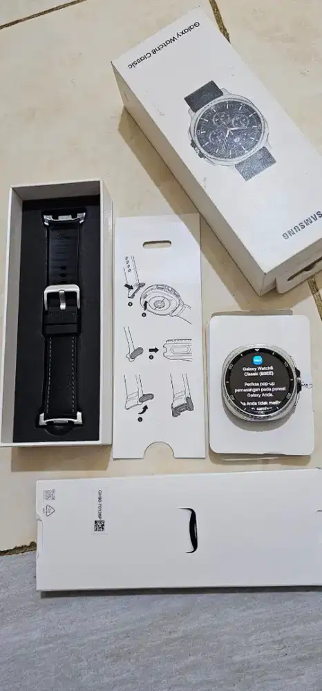 Samsung Watch 8 Classic 46mm Resmi Fullset