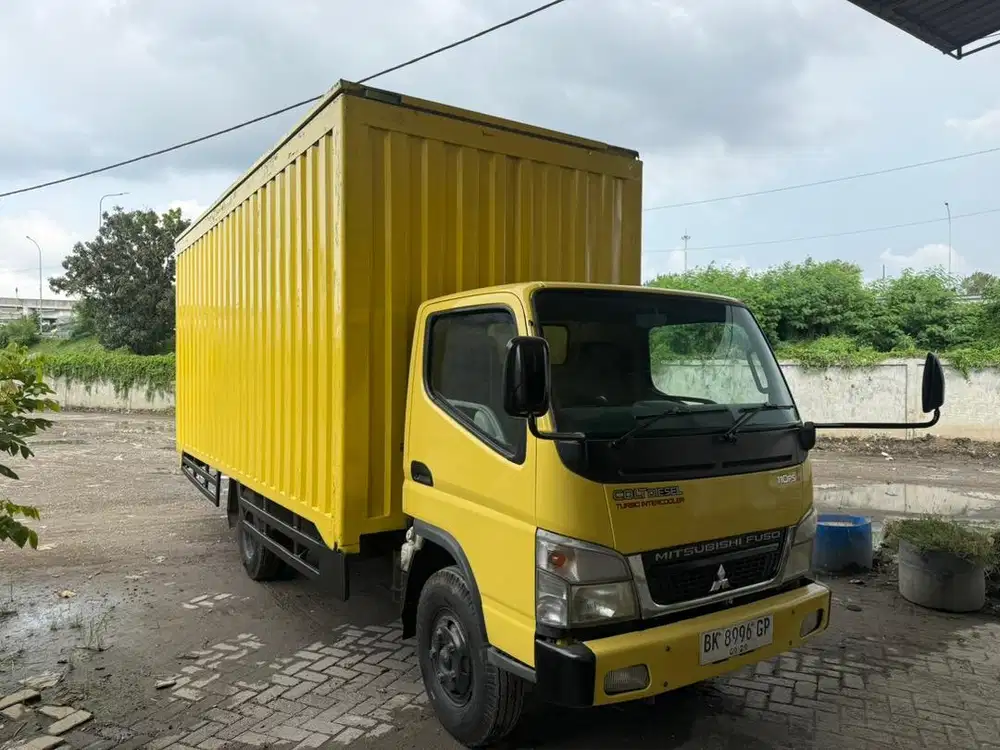 Canter colt diesel Box besi jumbo