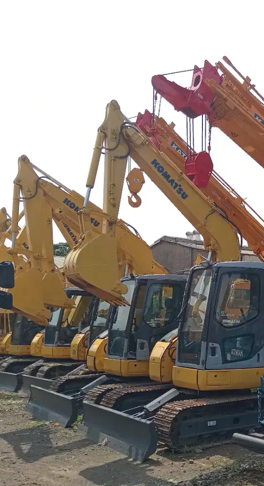 Jual Excavator Komatsu, etc Unit Second