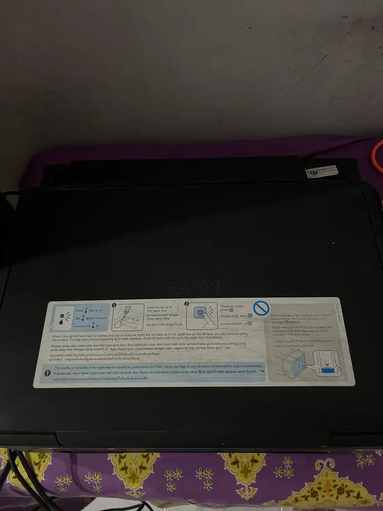 printer epson L210 inject