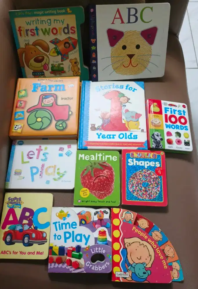 Preloved buku bayi toddler bahasa inggris