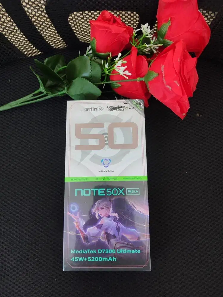 INFINIX NOTE 50X 5G 8/256 NEW BERGARANSI RESMI