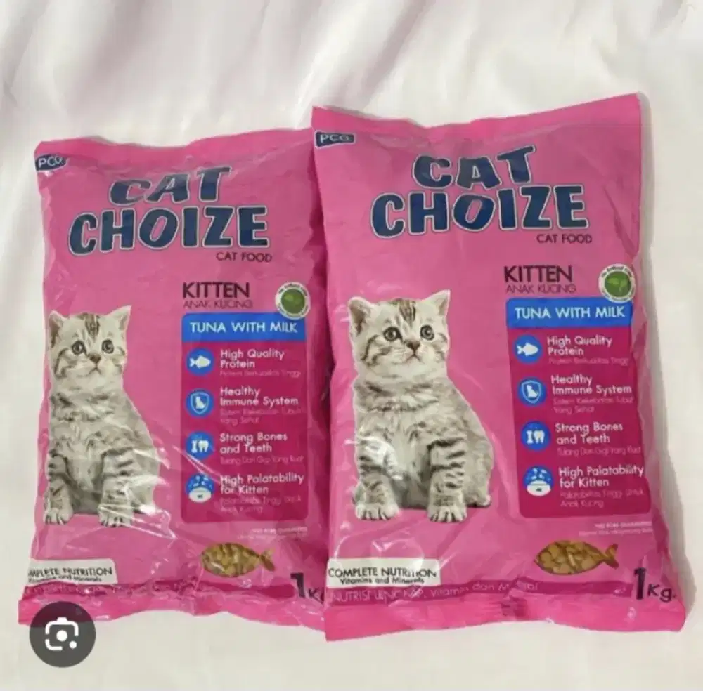 Cat choize kitten 1kg tuna with milk