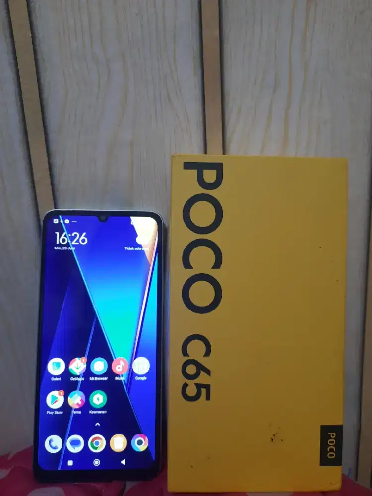 Poco C65, Ram 8/256 GB, Baru 2 bulan,Normal no minus, Fullshet lengkap